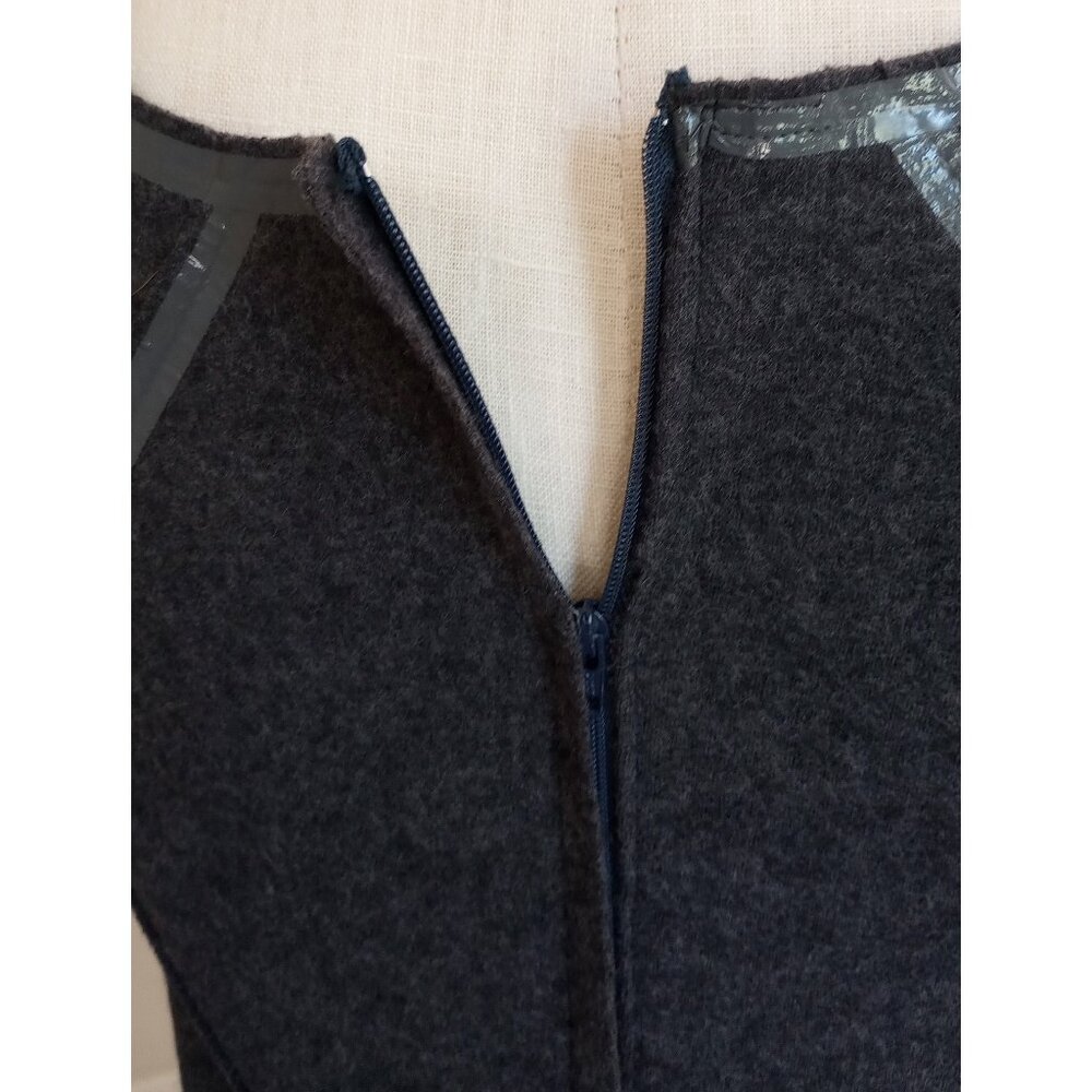2007 Prada paneled wool midi dress - Picture 6 of 8